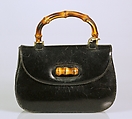Bag, Gucci Italian, Leather, wood, metal, Italian