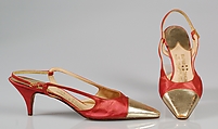 Cocktail ensemble, House of Chanel (French, founded 1910), silk, metal, French