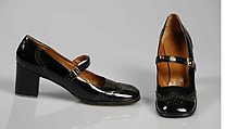 Shoes, House of Dior French, leather, plastic (vinyl), French