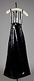 Evening dress, Dran Hamilton  American, plastic (polyvinyl chloride), American