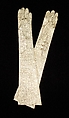 Evening gloves, The Glove Shop, Leather, British