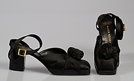 Evening shoes, Walter Steiger, Silk, Italian