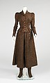 Cycling suit, wool, leather, silk, linen, cotton, American