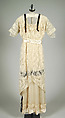 Dinner dress, Marshall Field & Company American, Cotton, silk, American