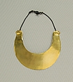 Necklace, Mary McFadden American, Metal, silk, American