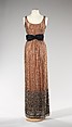 Evening dress, Norman Norell (American, Noblesville, Indiana 1900–1972 New York), silk, rhinestones, American