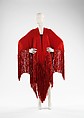 Evening shawl, Madeleine Vionnet (French, Chilleurs-aux-Bois 1876–1975 Paris), silk, French
