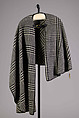 Wrap, Bonnie Cashin (American, Oakland, California 1908–2000 New York), Wool, leather, metal, American