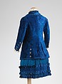 Dress, silk, French
