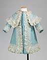Coat, wool, linen, American