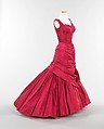 "Tree", Charles James (American, born Great Britain, 1906–1978), silk, synthetic, American