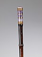 Parasol, silk, wood, metal, quartz, French
