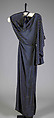 Evening dress, Madame Grès (Germaine Émilie Krebs) (French, Paris 1903–1993 Var region), Silk, French