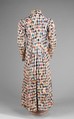 Dressing gown, cotton, British