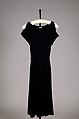 Cocktail dress, House of Balenciaga (French, founded 1937), silk, French