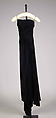 Evening dress, James Galanos  American, Silk, American