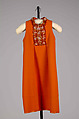 Cocktail dress, James Galanos  American, Wool, beads, sequins, American