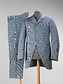 Suit, Belle Jardinière, Paris (French), cotton, wool, French