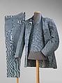 Suit, Belle Jardinière, Paris (French), cotton, wool, French