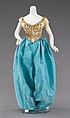 Fancy dress costume, House of Worth (French, 1858–1956), silk, metal, French