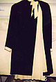 Ensemble, House of Lanvin (French, founded 1889), silk, wool, French
