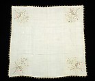 Handkerchief, Linen, silk, metallic, Turkish