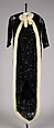 Evening ensemble, House of Balenciaga  French, Silk, sequins, fur, Spanish