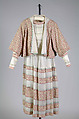 Dress, House of Lanvin (French, founded 1889), Cotton, French