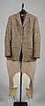 Riding Habit, M. J. Knoud Saddlery Inc., Wool, leather, linen, synthetic, American