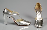 Evening shoes, Mr. David Evins, Leather, American