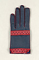 Gloves, Bonnie Cashin  American, Leather, American