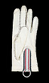 Gloves, Bonnie Cashin (American, Oakland, California 1908–2000 New York), Cotton, American