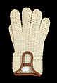 Gloves, Bonnie Cashin  American, Cotton, leather, American