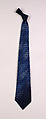 Necktie, A. Sulka & Company  French, Silk, French