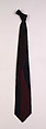 Necktie, A. Sulka & Company French, Silk, French