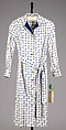Shirtdress, Vera Maxwell  American, Cotton, American