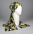 Headscarf, Vera Maxwell  American, Synthetic, American