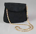 Evening shoulder bag, Vera Maxwell American, Synthetic, metal, American