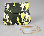 Shoulder bag, Vera Maxwell  American, Synthetic, metal, American