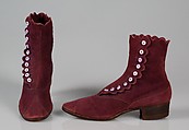 Walking boots, Dr. P. Kahler & Sons, Leather, American