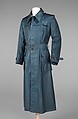 Raincoat, Yves Saint Laurent  French, cotton, French