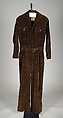 Jumpsuit, Yves Saint Laurent  French, Cotton, French