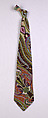Necktie, House of Dior  French, Silk, French