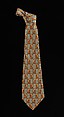 Necktie, Yves Saint Laurent  French, silk, French