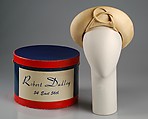 Hat, Robert Dudley  American, Straw, American