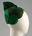 Hat, Robert Dudley (American, 1905–1992), Wool, American