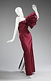 Evening dress, Madame Grès (Germaine Émilie Krebs) (French, Paris 1903–1993 Var region), silk, French
