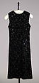 Evening dress, Laura Aponte  Italian, Wool, sequins, Italian