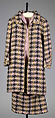 Ensemble, House of Chanel (French, founded 1910), Wool, silk , French
