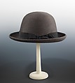 Homburg, Willoughby Hatter  French, wool, silk, French